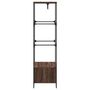 Voir la diapositive 5 : VIDAXL Armoire chêne marron 90x50x180 cm bois d ingénierie