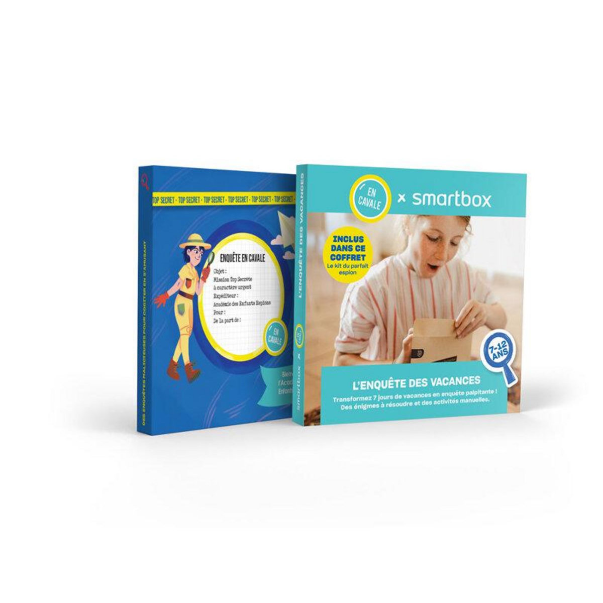 Smartbox 7 jours d'enquête pour les vacances - Coffret Cadeau Multi-thèmes