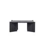 Voir la diapositive 3 : Paris Prix Table Basse Design  Rogaland  100cm Noir