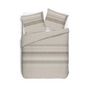 Voir la diapositive 2 : VISION VISION Parure de couette Anthony - 100% coton - 200 x 200 cm- Beige