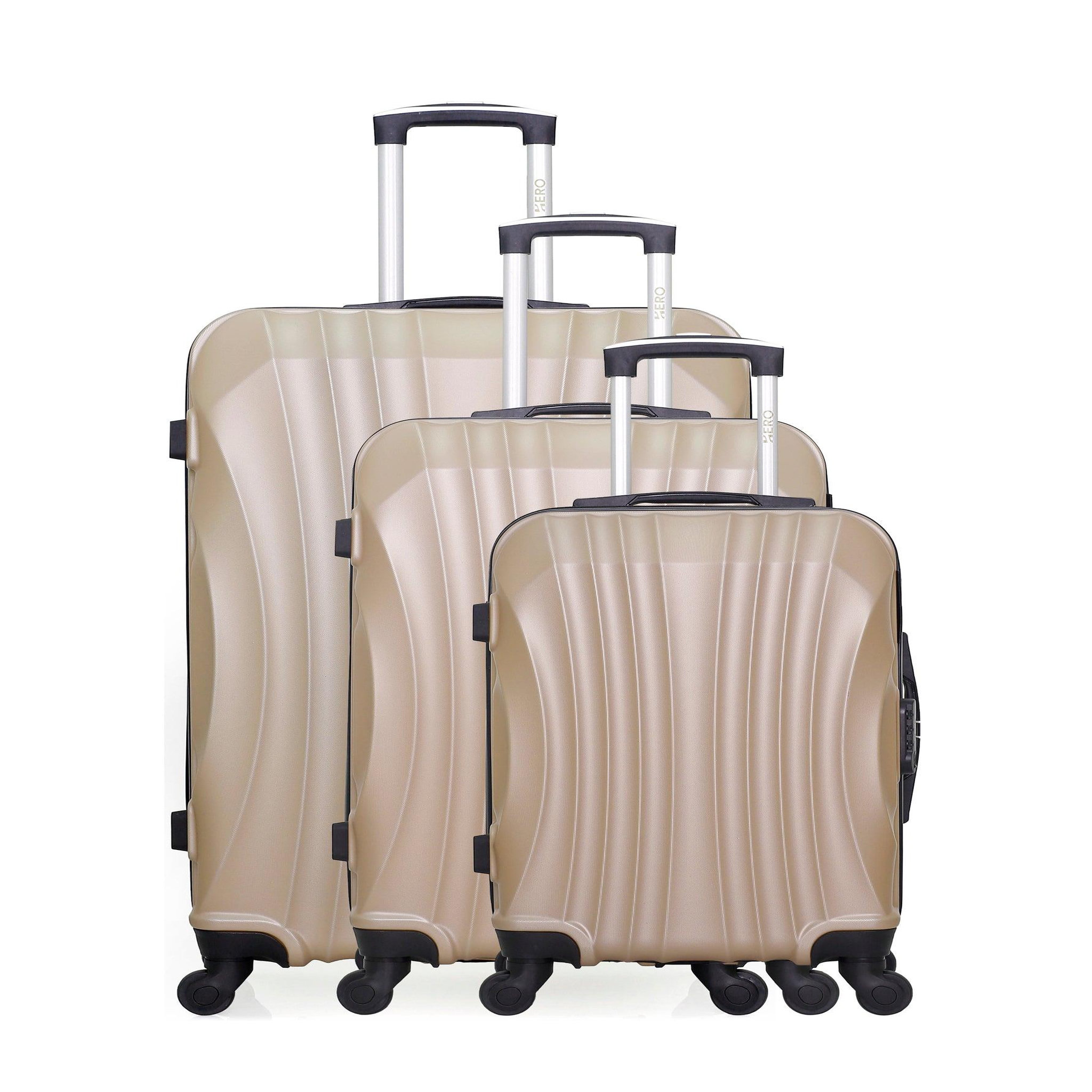 HERO Hero - set de 3 valises moscou 75 cm 4 roues