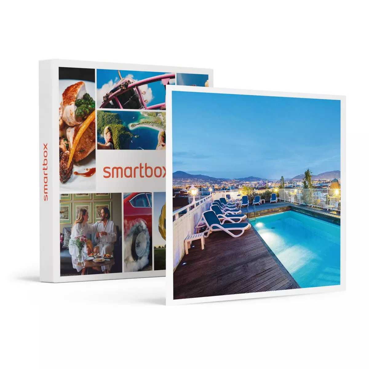 Smartbox 2 jours à Nice en hôtel 4* avec modelage et accès à l'espace détente - Coffret Cadeau Séjour