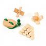 Voir la diapositive 2 : Eureka Toys EUREKA Wooden Brain Puzzles Junior, 4pcs.
