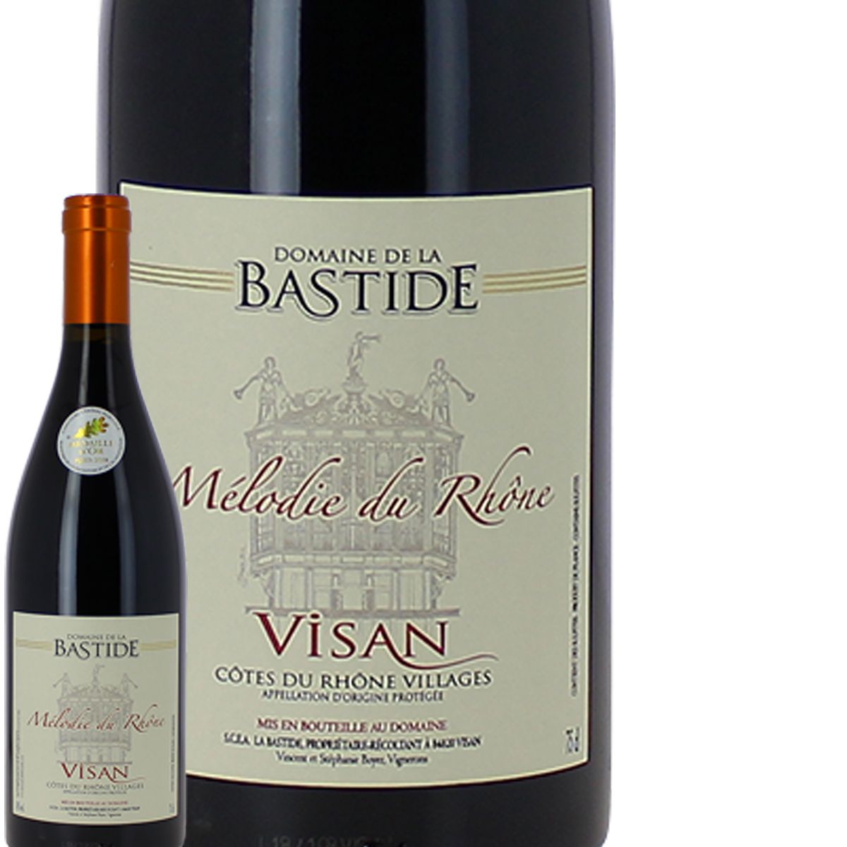 Domaine les Bastides Côtes du Rhône Villages Visan Rouge 2017