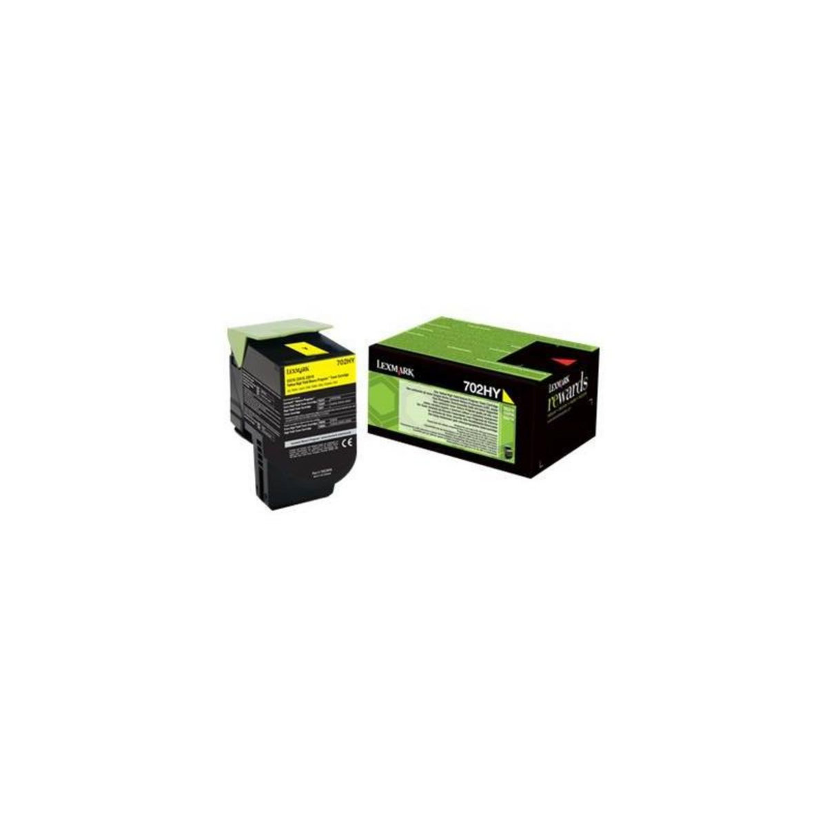 Lexmark Lexmark Cartridge 702HY Yellow Gelb (70C2HY0)