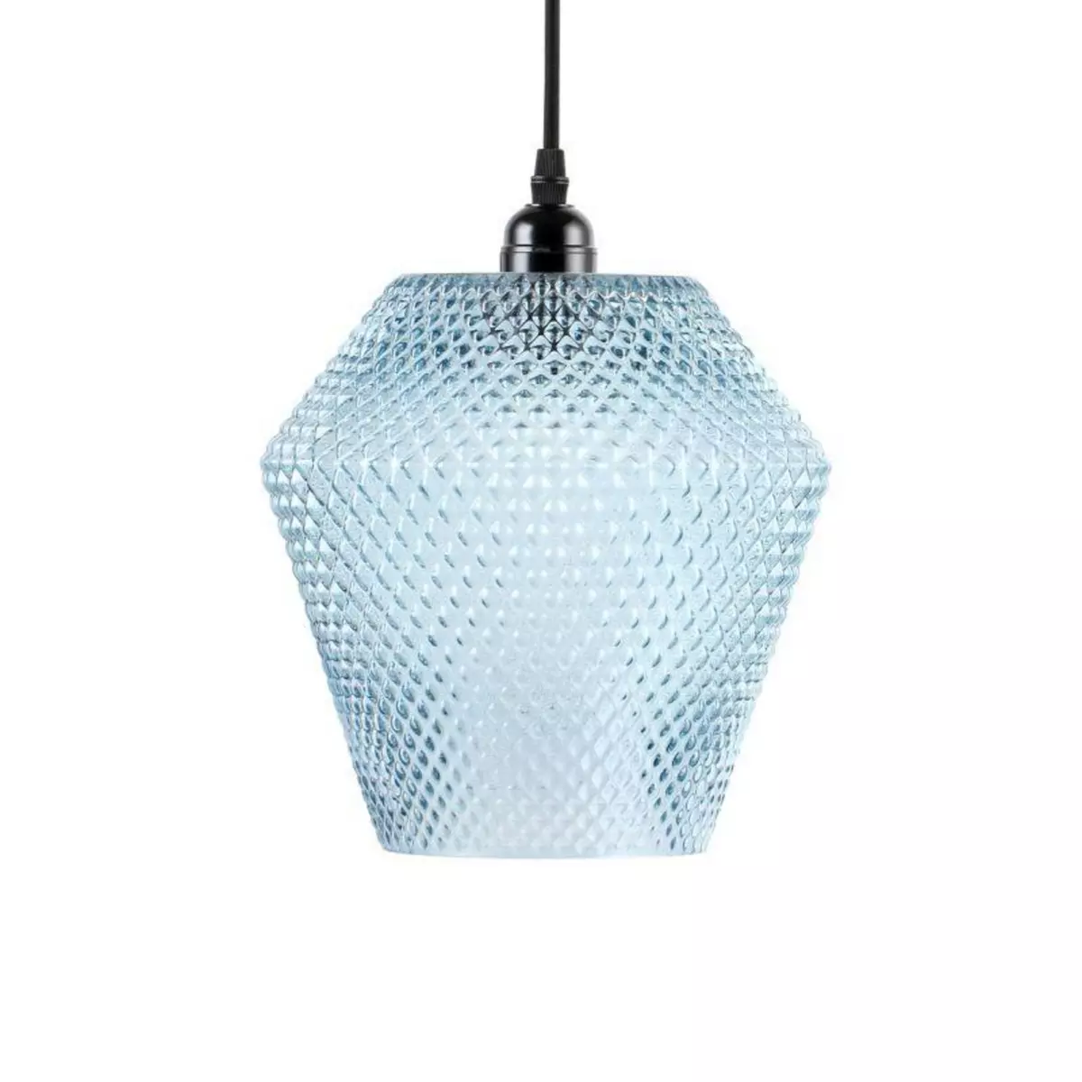Paris Prix Lampe Suspension en Verre  Nomi  27cm Bleu