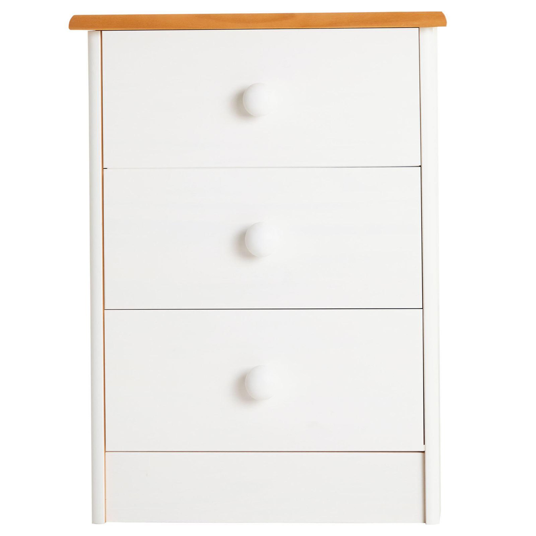 Voir la diapositive 3 : IDIMEX Table de chevet rondo en pin massif