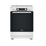 Voir la diapositive 1 : Whirlpool Cuisinière mixte 83l 4feux blanc - WS68M8CCWFR