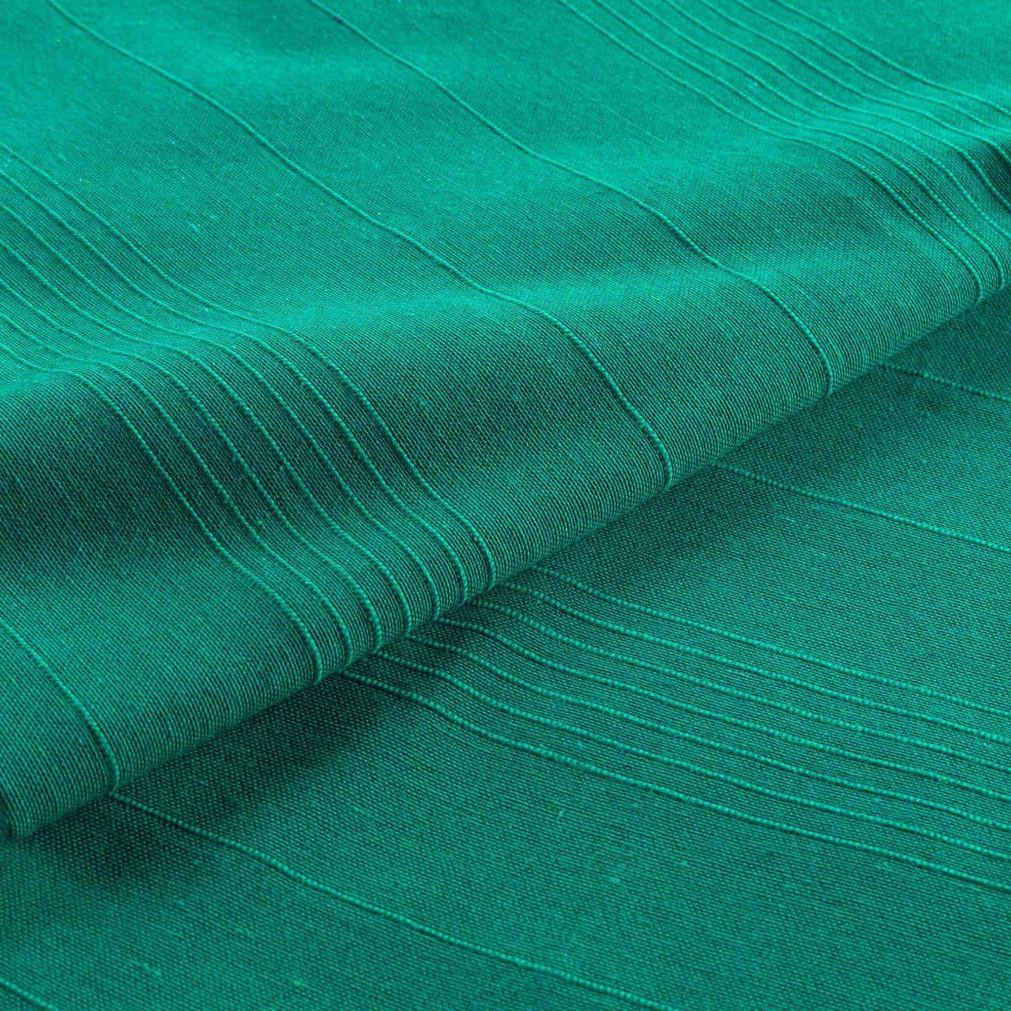 Voir la diapositive 4 : Douceur d'Intérieur Plaid uni en coton  lucile  180x220cm emeraude