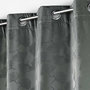 Voir la diapositive 2 : Paris Prix Rideau Occultant  Lunella  140x260cm Anthracite