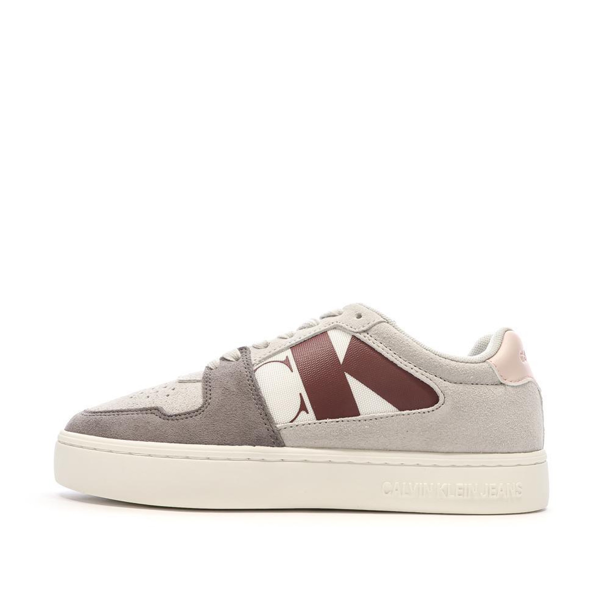 CALVIN KLEIN JEANS Baskets grises femme calvin klein jeans mushroom. Coloris disponibles : Gris