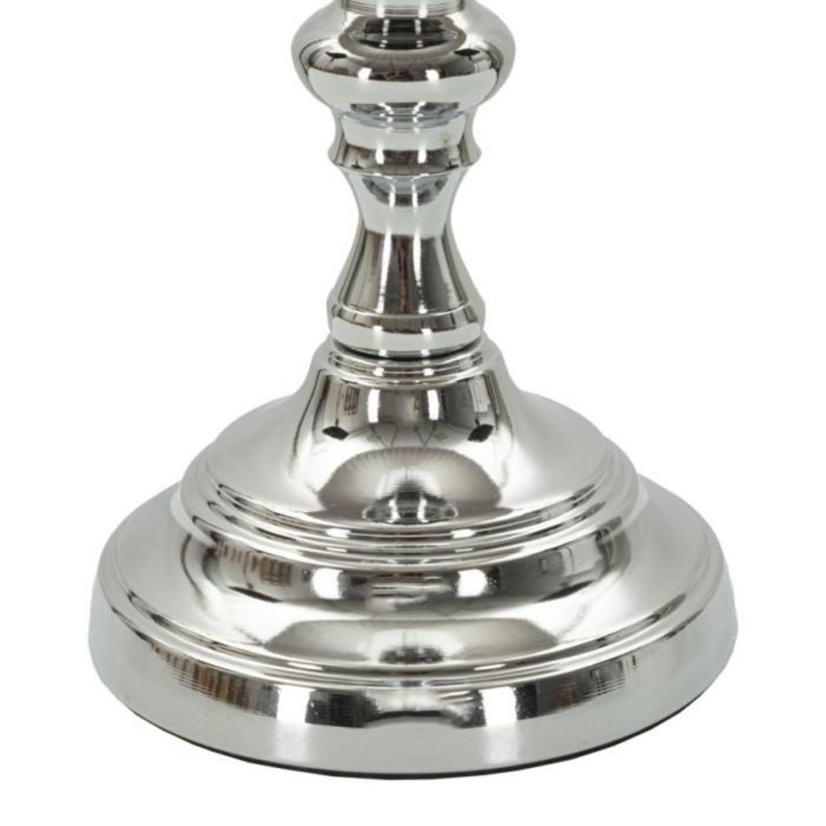 Paris Prix Lampe à Poser Design en Métal  Tolly  46cm Argent