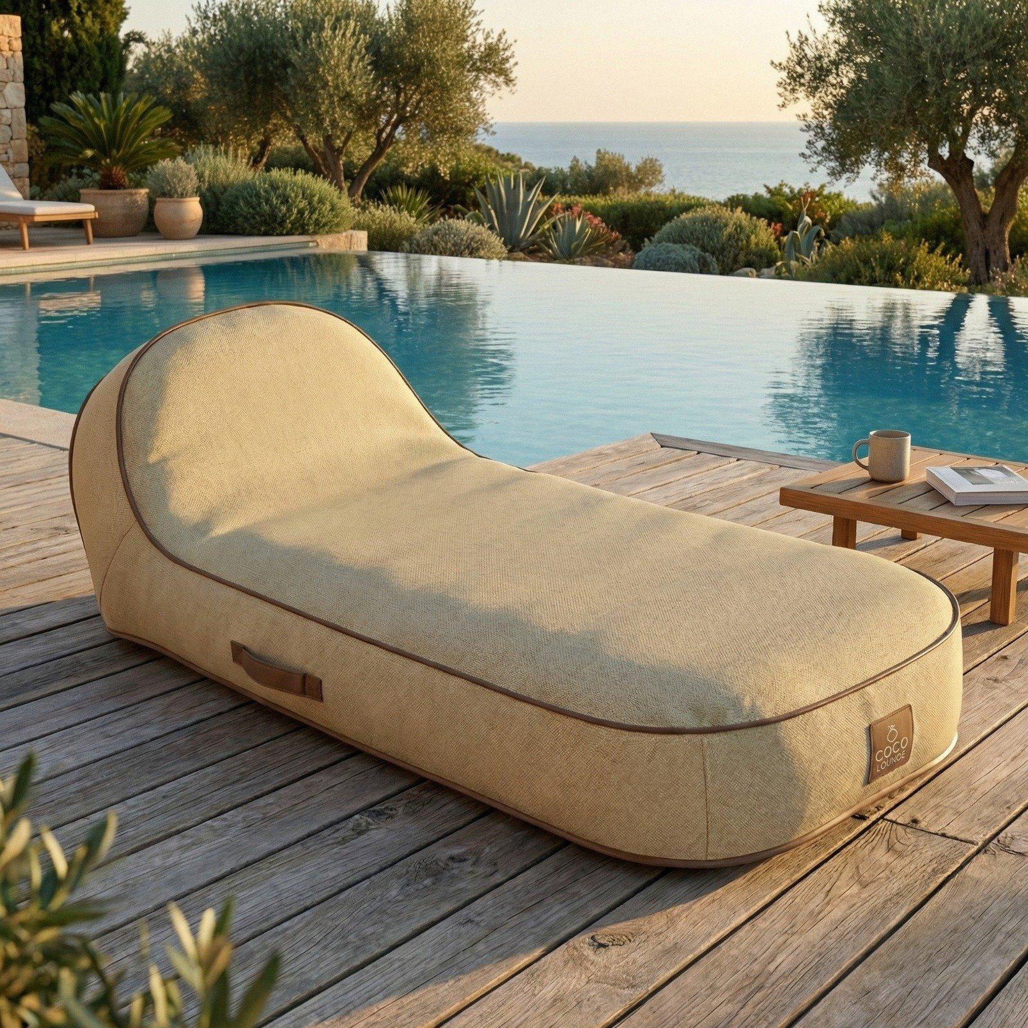 Voir la diapositive 2 : COCO LOUNGE Coco Lounge Transat gonflable PALMA - Plusieurs coloris disponibles