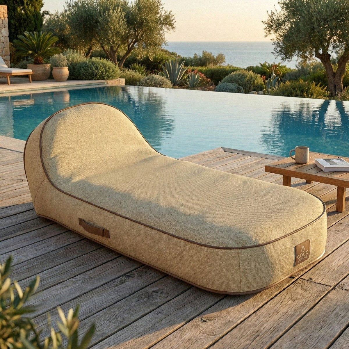 COCO LOUNGE Coco Lounge Transat gonflable PALMA - Plusieurs coloris disponibles