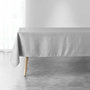 Voir la diapositive 1 : Paris Prix Nappe Imprimée Jacquard  Étoiles  140x300cm Gris