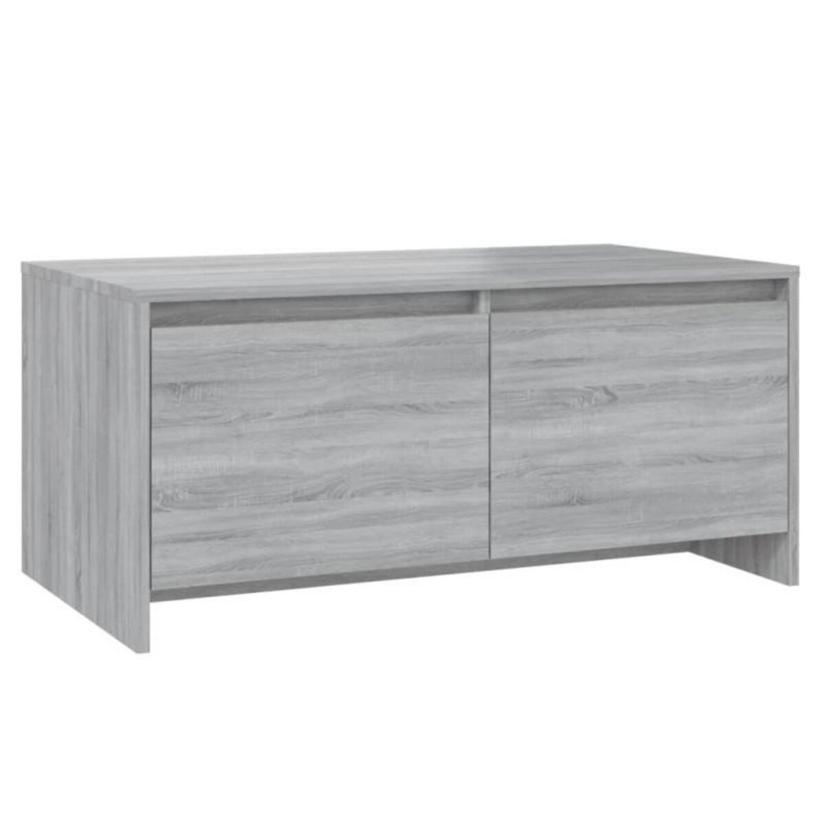 VIDAXL Table basse sonoma gris 90x50x41,5 cm bois d ingénierie