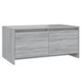 Voir la diapositive 2 : VIDAXL Table basse sonoma gris 90x50x41,5 cm bois d ingénierie