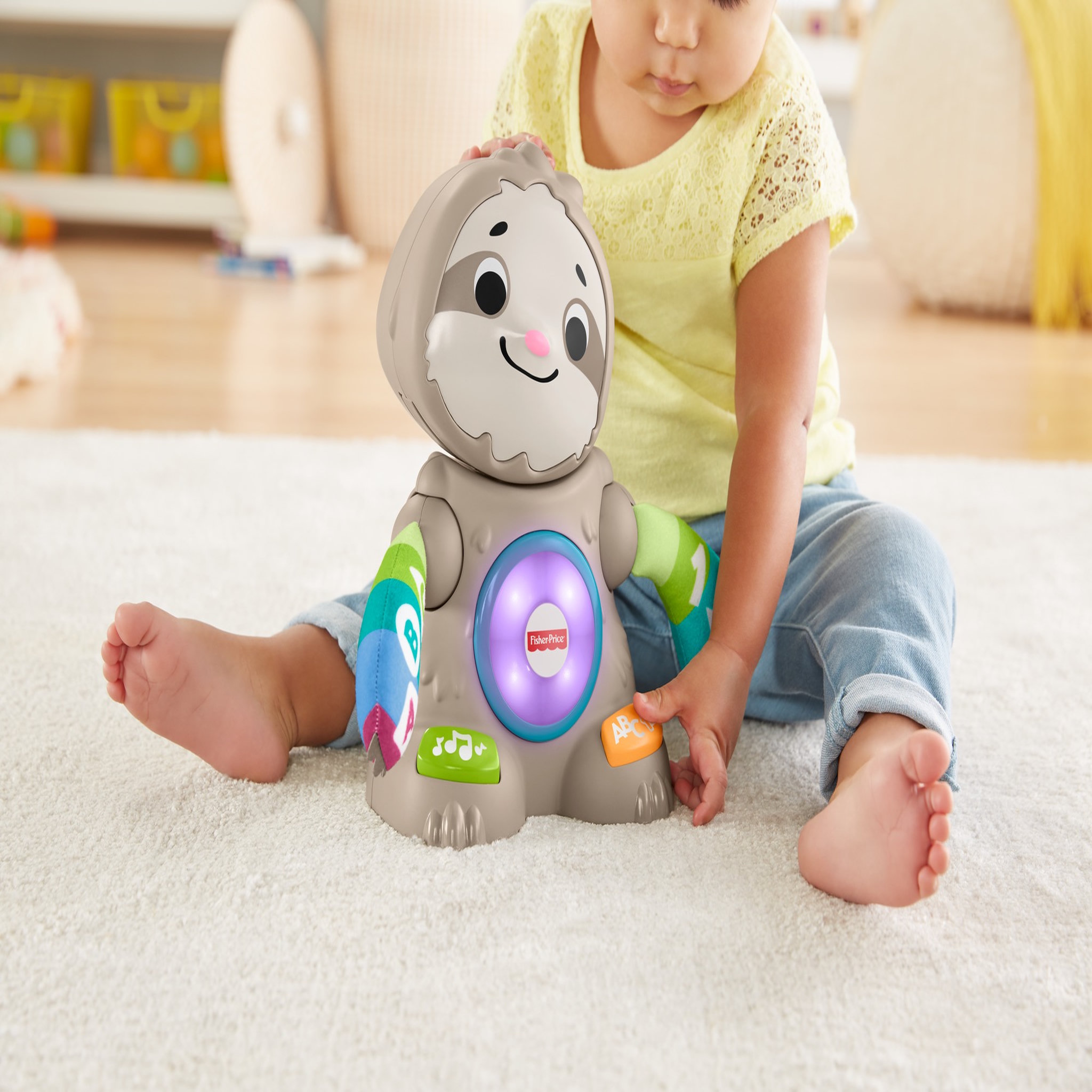 Voir la diapositive 4 : Fisher price Linkimals - Matthieu le paresseux interactif 