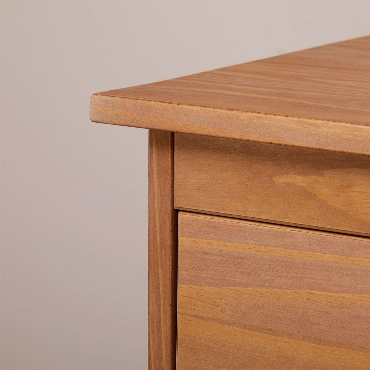 IDIMEX Buffet SAVONA en pin massif, 2 tiroirs et 2 portes