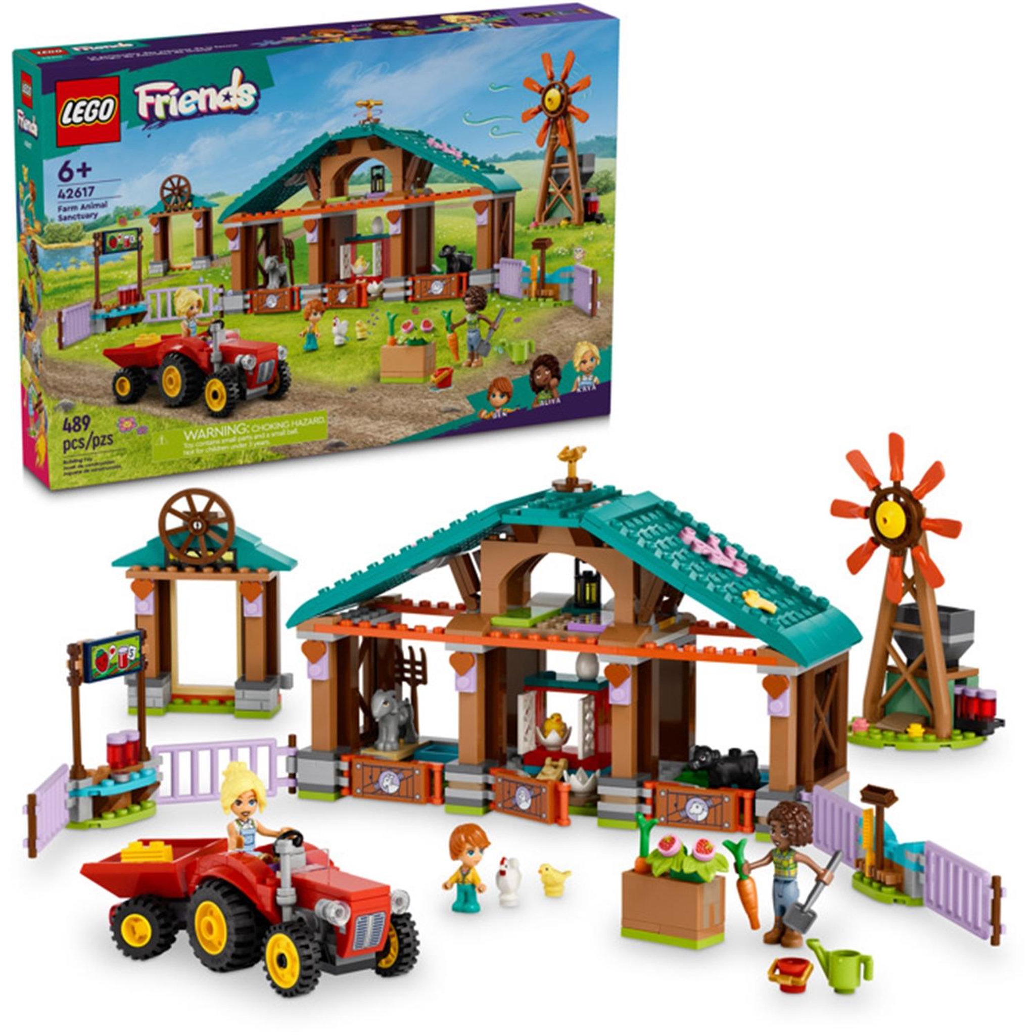 Voir la diapositive 1 : LEGO Friends Le refuge des animaux de la ferme