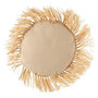 Voir la diapositive 2 : Paris Prix Coussin Déco  Rond Raphia  45cm Naturel