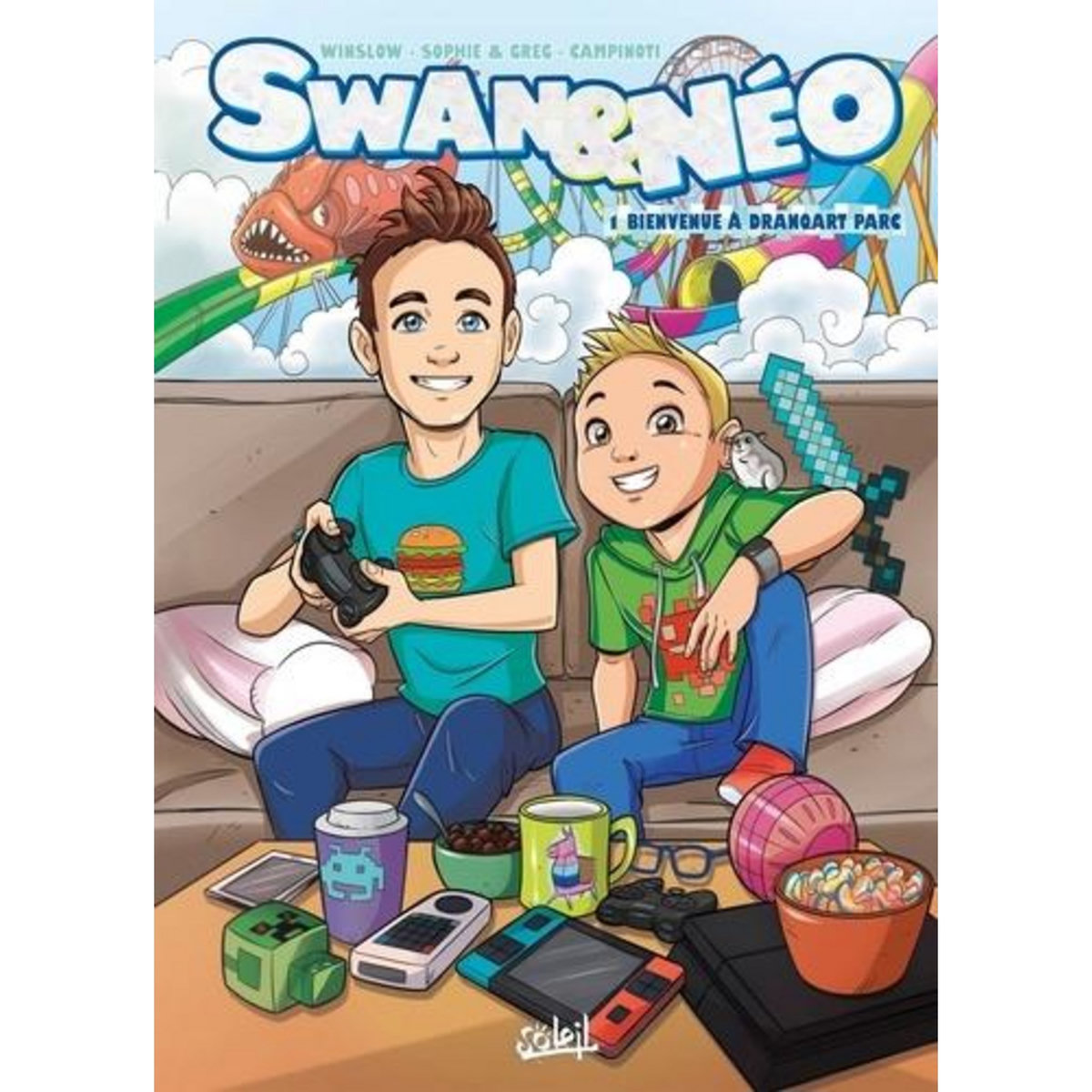 SWAN & NEO TOME 1 : BIENVENUE A DRANQART PARC, Winslow