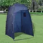 VIDAXL Toilette portable de camping avec tente 10+10 L