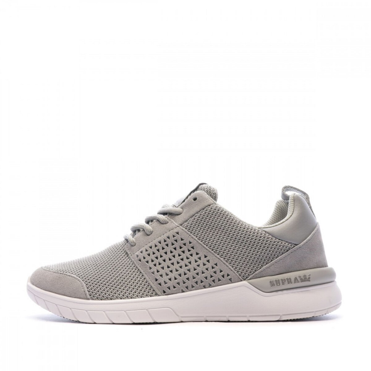 Baskets grises homme Supra pas cher Auchan