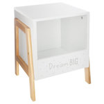 Atmosphera Kids Meuble de Rangement 1 Casier  Moon  33cm Blanc