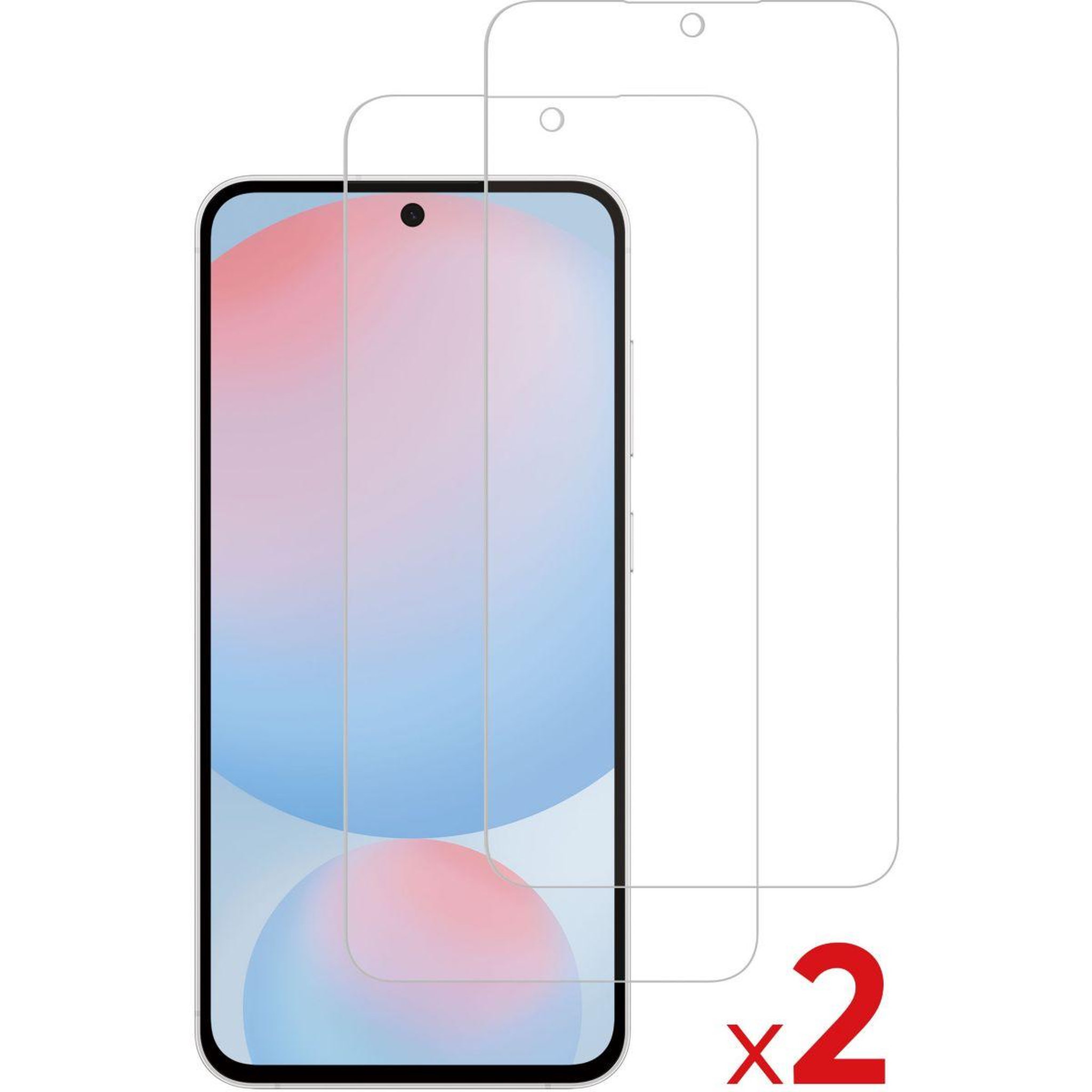 Voir la diapositive 2 : ESSENTIEL B Pack Samsung S25FE coque + verre trempé