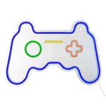 ATMOSPHERA Lampe Murale Néon LED  Manette de Jeu  41cm Bleu