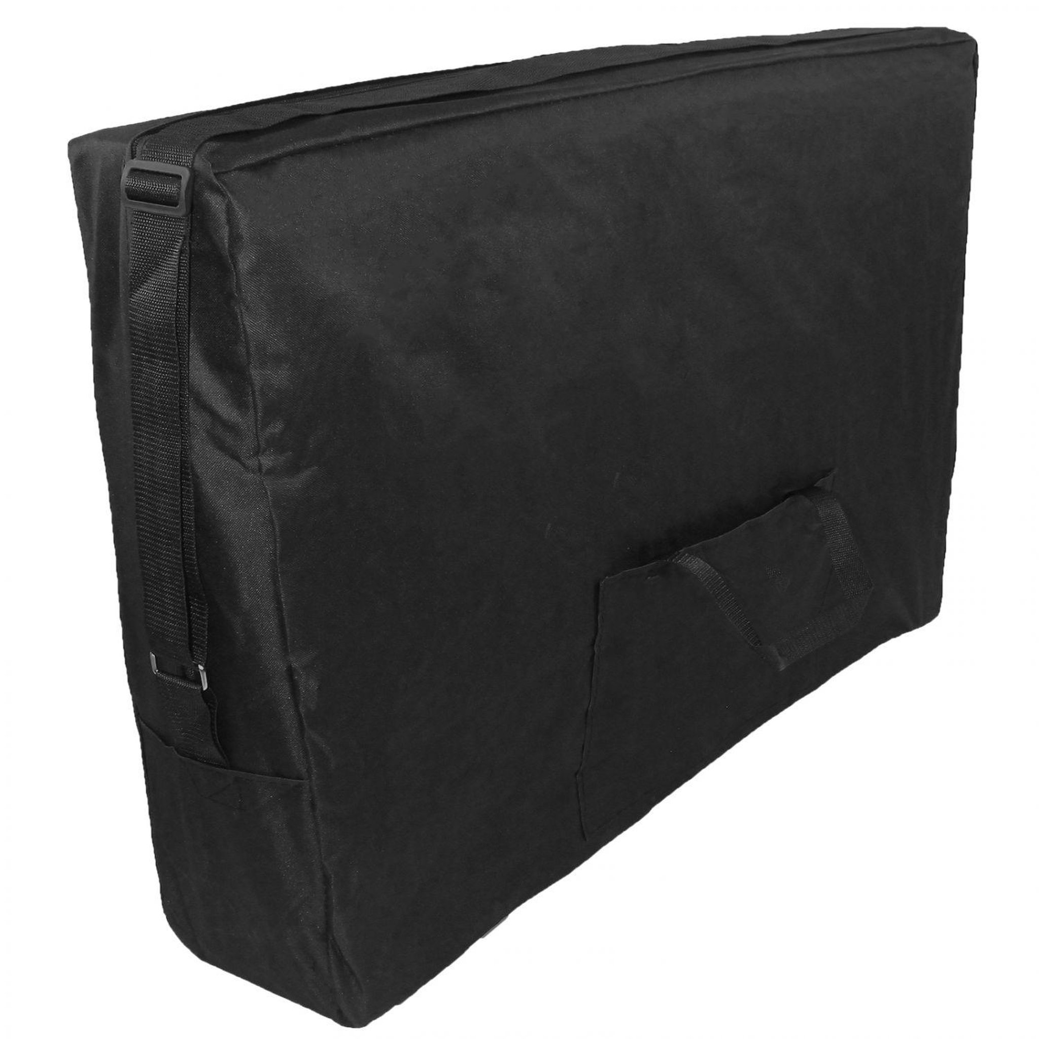 Voir la diapositive 2 : VIVEZEN Housse de transport noire à roulettes pour table de massage