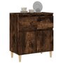 Voir la diapositive 4 : VIDAXL Buffet Chene fume 60x35x70 cm Bois d'ingenierie