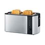Voir la diapositive 3 : SEVERIN Grille-pains 2 fentes 1400w inox/noir - at2590