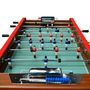 Voir la diapositive 3 : PLAY4FUN Baby-foot DELUXE type Bistrot - 151 x 77 x 91 cm - Table de Baby-foot avec barres téléscopiques et Balles Lièges Inclus