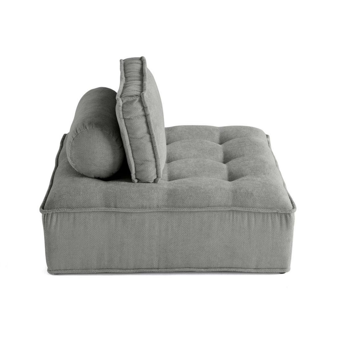 LISA DESIGN Marisol - module d'assise - velours texturé