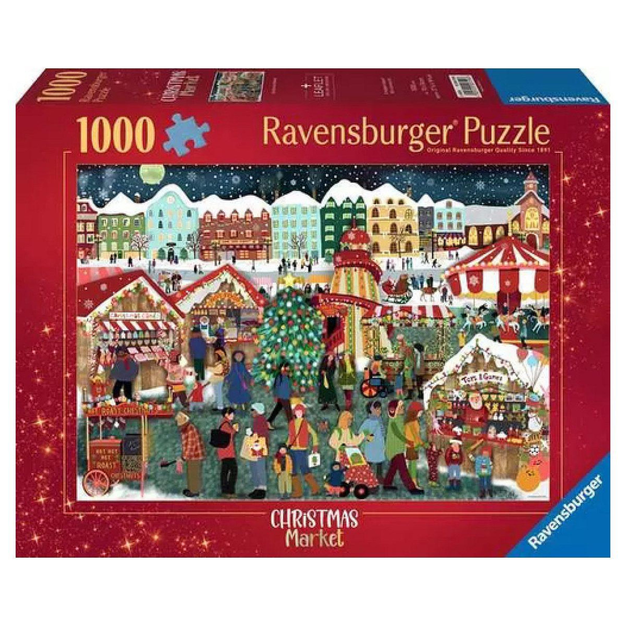 RAVENSBURGER Puzzle 1000 pieces - le marche de noel