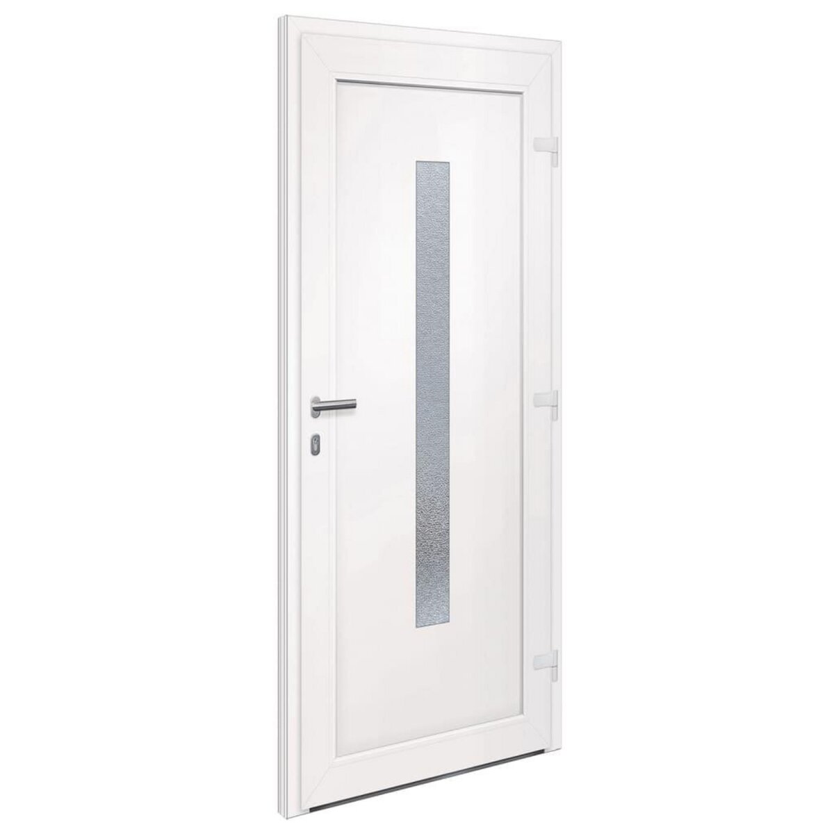 VIDAXL Porte d'entree anthracite 88x200 cm PVC