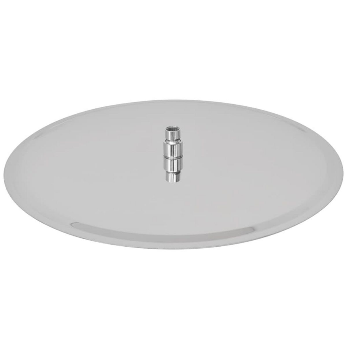 VIDAXL Pomme de douche plongeante 2 pcs Acier inoxydable Ø 50 cm