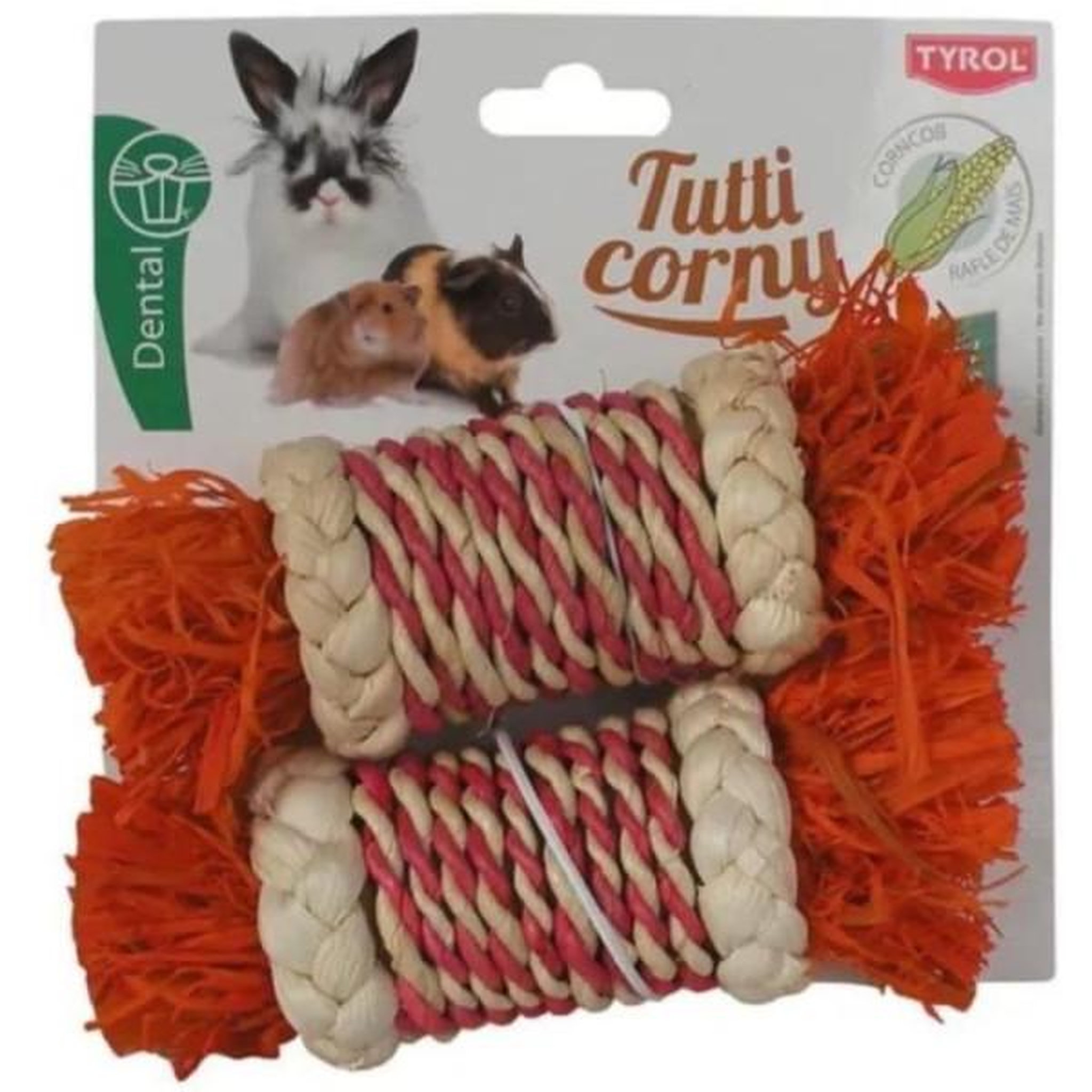 MARKET24 Accessoire rongeur - tyrol - ballotins feuilles de mais x2 - 17 x 5,6 x 5,6 cm