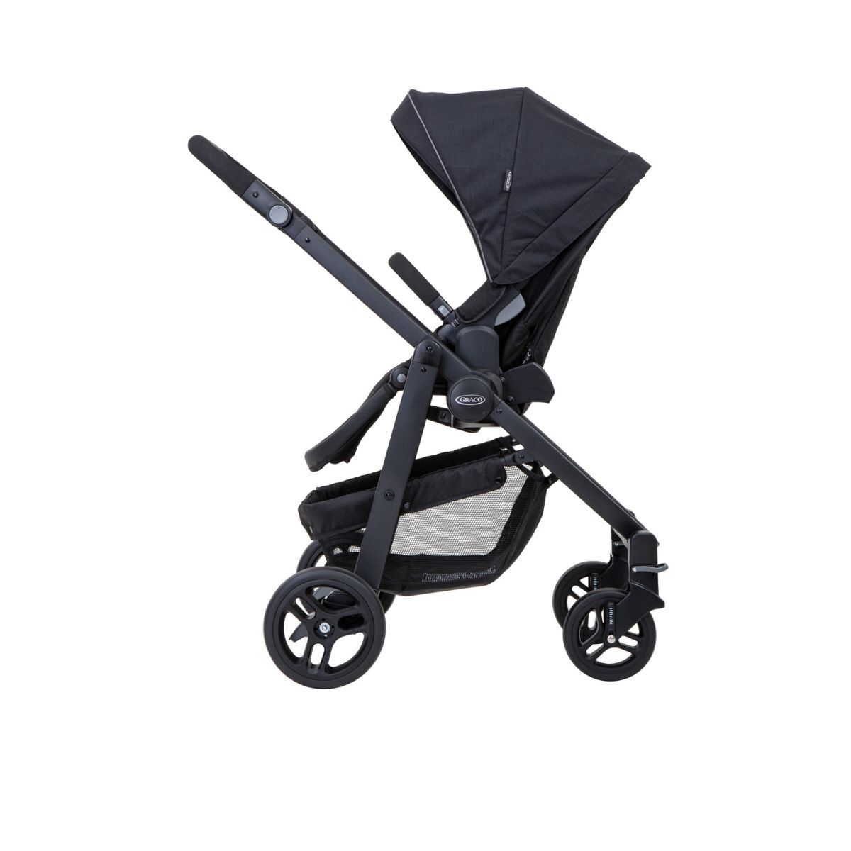 GRACO Poussette confort avec coque EVO TS et protection pluie