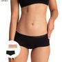 Voir la diapositive 2 : Athena Lot de 3 boxers femme Ecopack Basic