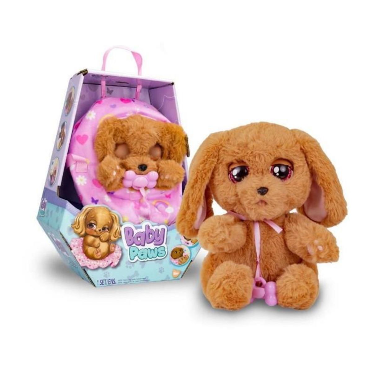 IMC Toys Peluche interactive IMC Baby Paws dalmatien noir