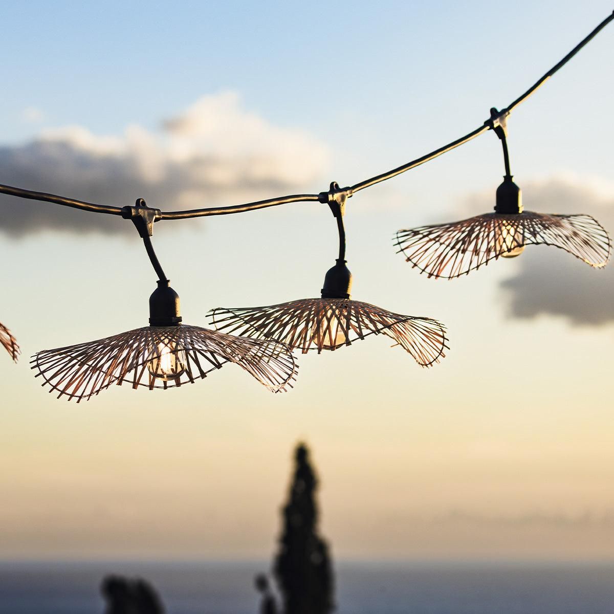 Lumisky Guirlande lumineuse SERENITY Beige Bambou 6m