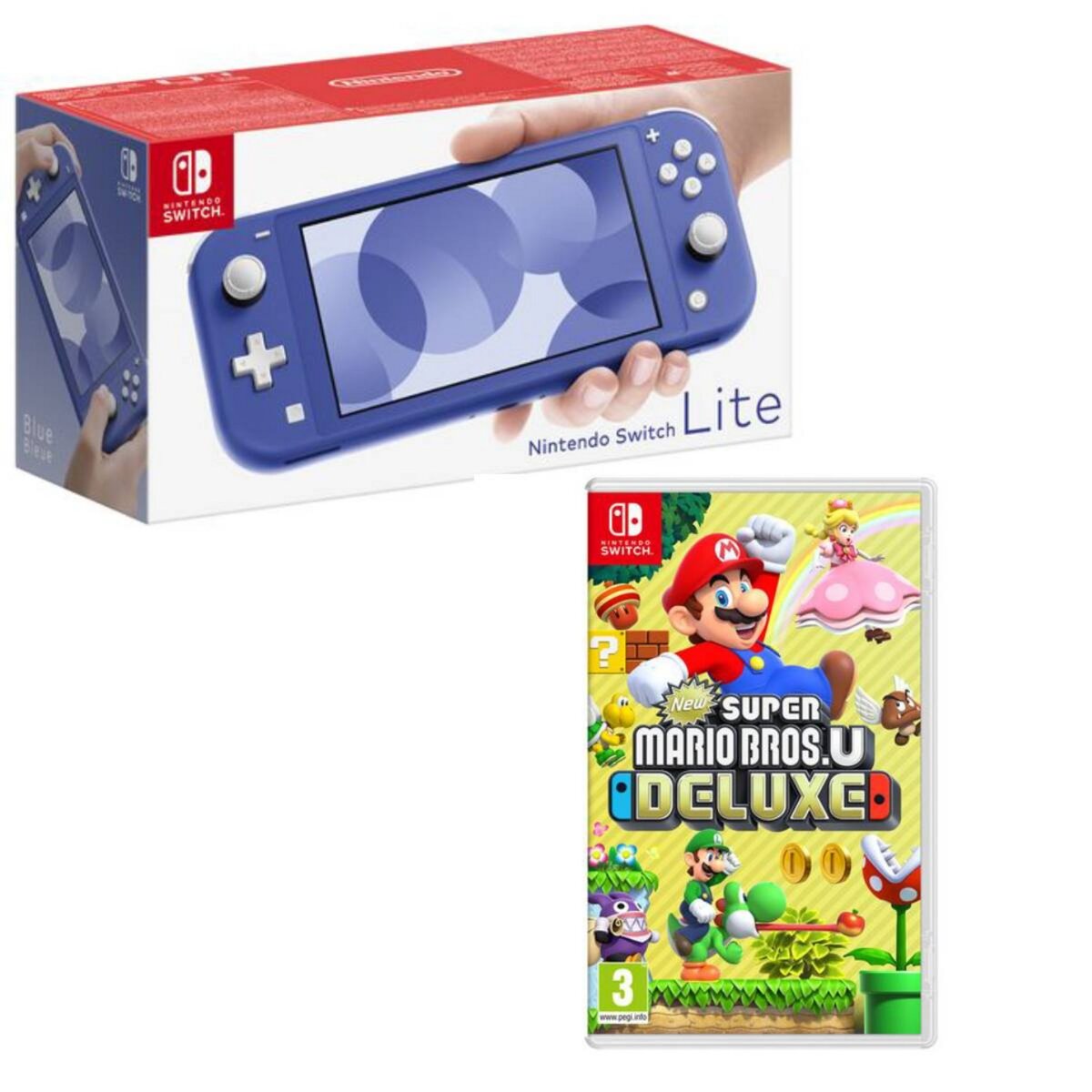 Jeu vidéo New Super Mario Bros. U Deluxe pour (Nintendo Switch) Switch de  Nintendo 