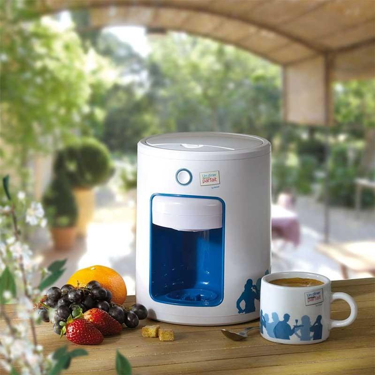 Harper Harper - Ud888 Blue - Machine à Expresso - Compact - 1000w - Réservoir 0,3l - 2 Filtres