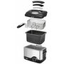 Voir la diapositive 2 : Unold Unold Fryer Compact 1,5l 1200W black silver (58615)