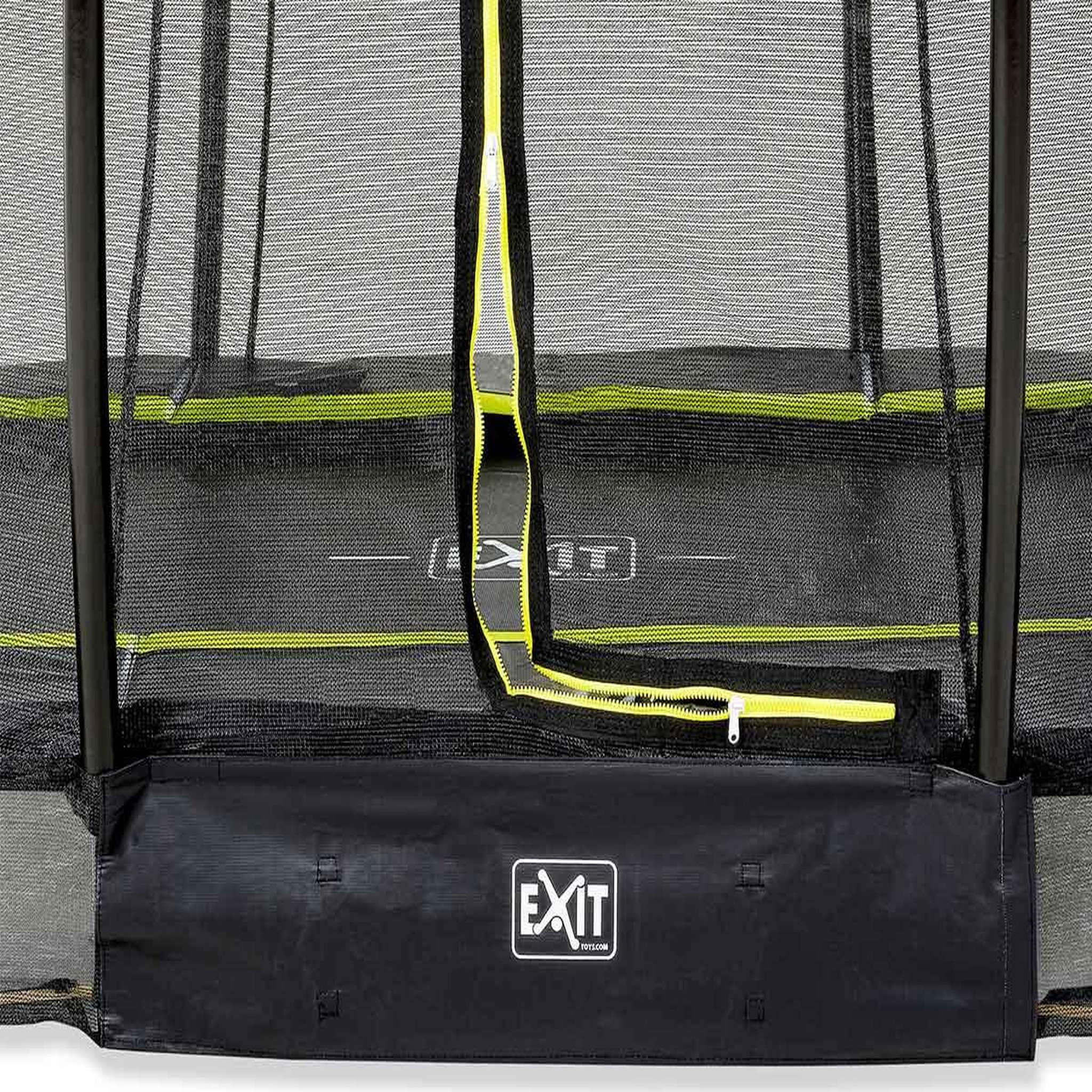 Voir la diapositive 4 : EXIT TOYS Trampoline enterré Silhouette Ø 3,05 m avec filet de sécurité Noir - Exit Toys