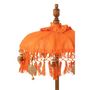 Voir la diapositive 4 : Paris Prix Parasol Déco Avec Pompons  Dayu  85cm Orange
