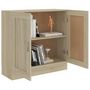 Voir la diapositive 4 : VIDAXL Bibliotheque Chene sonoma 82,5x30,5x80 cm Bois d'ingenierie